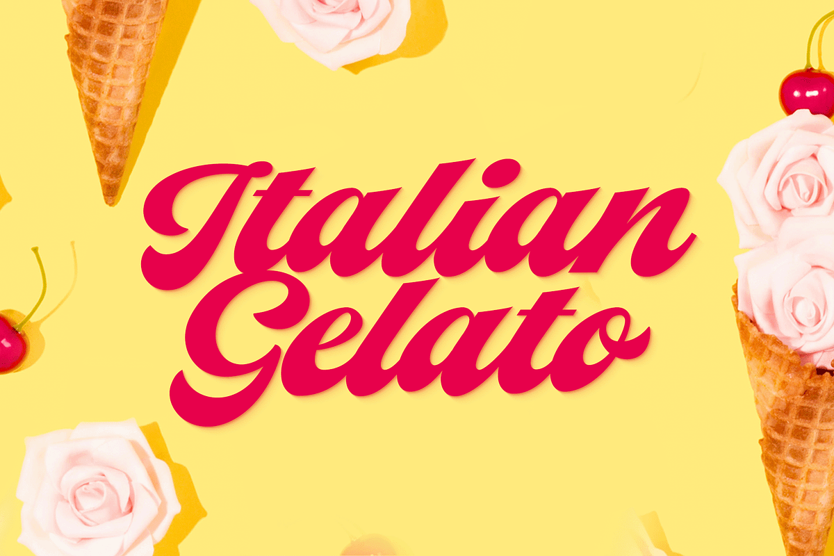 Yes Script - Groovy Retro Script, a Script Font by Fenotype (Photo 10 of 15)