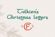 Tolkien's Christmas Letters fonts, a Script Font by kaer_shop (Thumbnail 10 of 10)