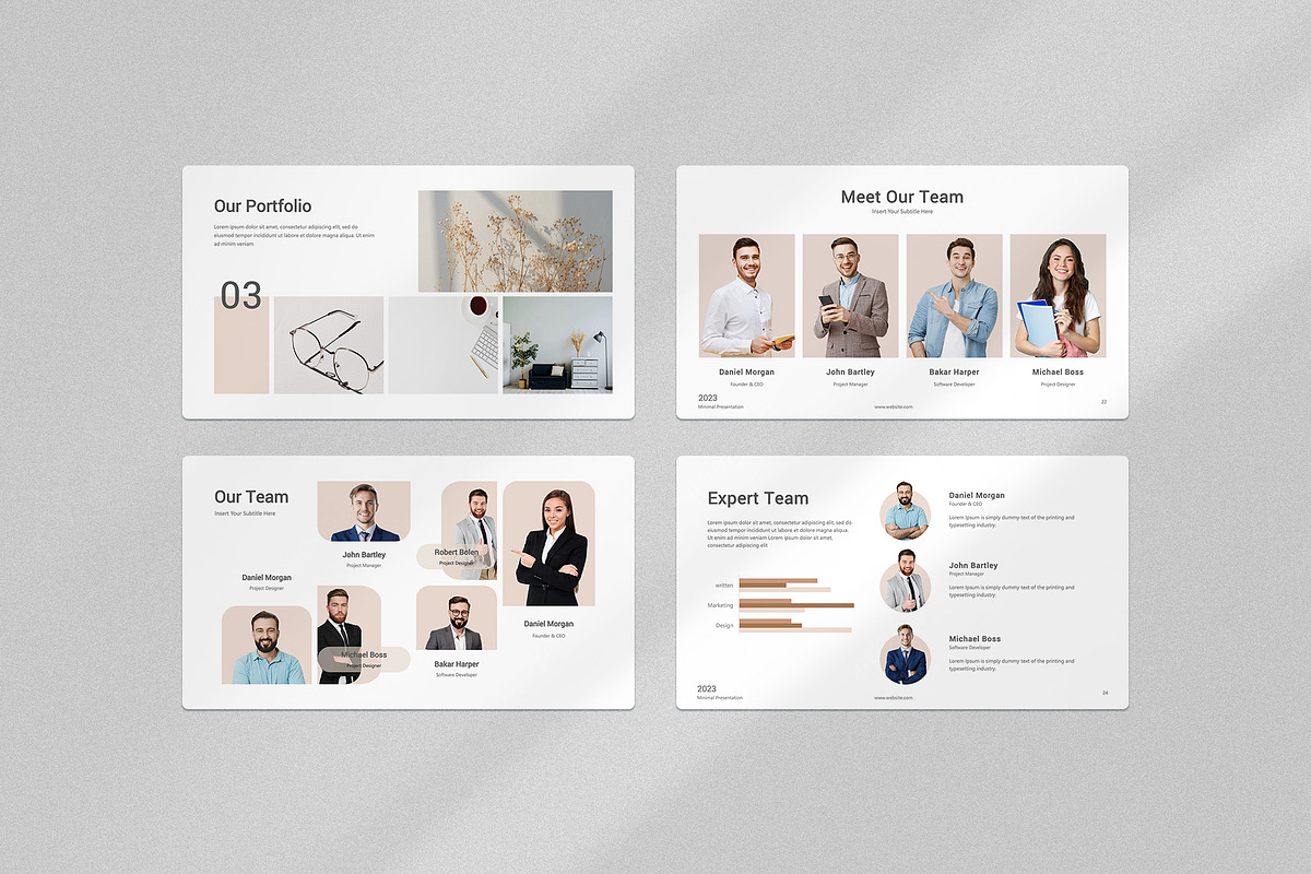 Cherry Minimalist Presentation, a Presentation Template by graphypix (Photo 8 of 20)