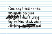 School Exams, a Handwritten Font by Majelis Art (Thumbnail 2 of 11)