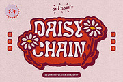 DAISY CHAIN / A Funky Display Face, a Font by Dylan Roop Design Co. (Thumbnail 10 of 10)