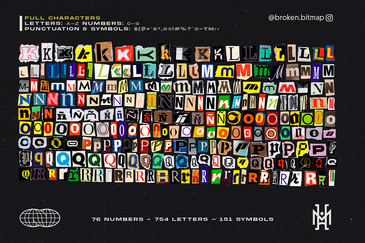 Ransom Letter PNG Asset Pack - 3GB, a Graphic by Broken Bitmap