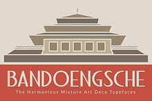 Bandoengsche Typeface