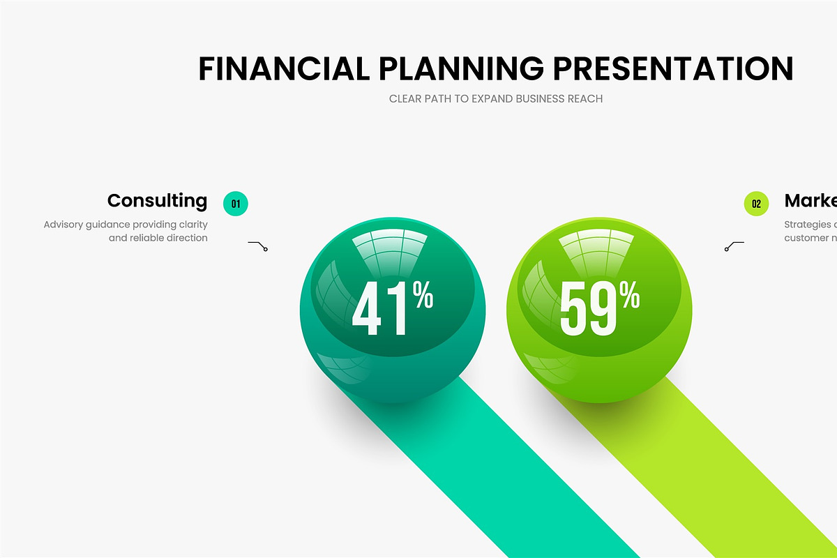 3D Ball Infographic Design Screens, a Presentation Template by provector (Photo 13 of 31)