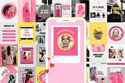 Fearless Feed Instagram Posts, a Social Media Template by Hell Yeah Designs (Thumbnail 5 of 8)