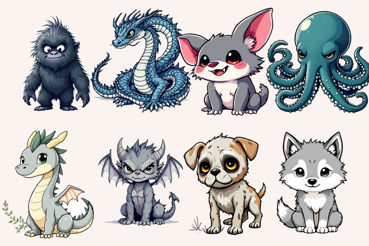 Nightmare Beasts & Creepy Crawlers, an Animal Illustration by PrintHaven Designs (Photo 3 of 6)