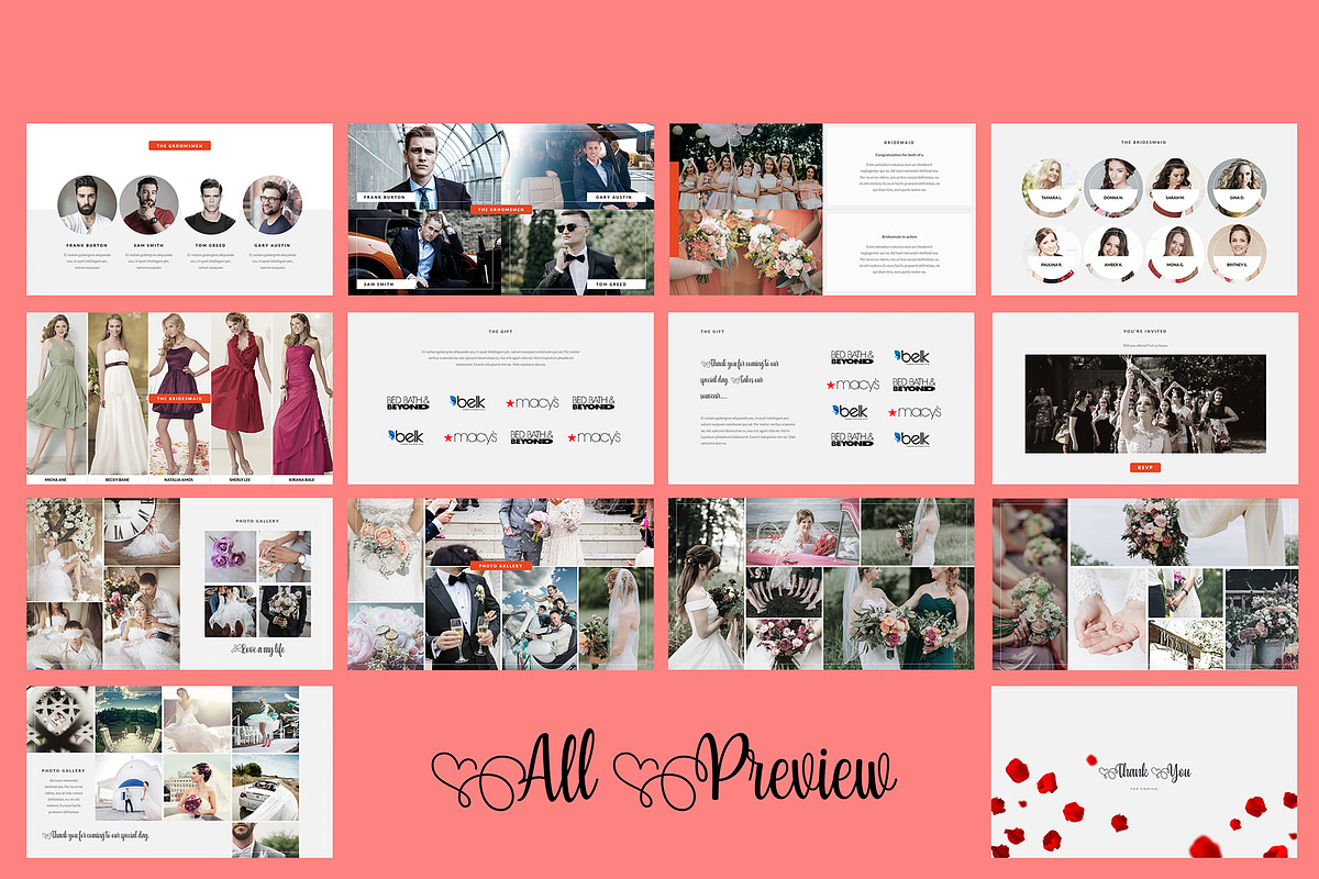 Wedding Keynote Presentation, a Presentation Template by Giant Design (Photo 6 of 6)