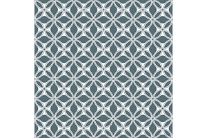 Geometric seamless floral pattern, a Pattern Graphic by RODINA