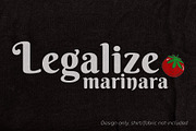 Legalize Marinara, Design Only, an Illustration by Violet on CreativeMarket (Thumbnail 3 of 4)