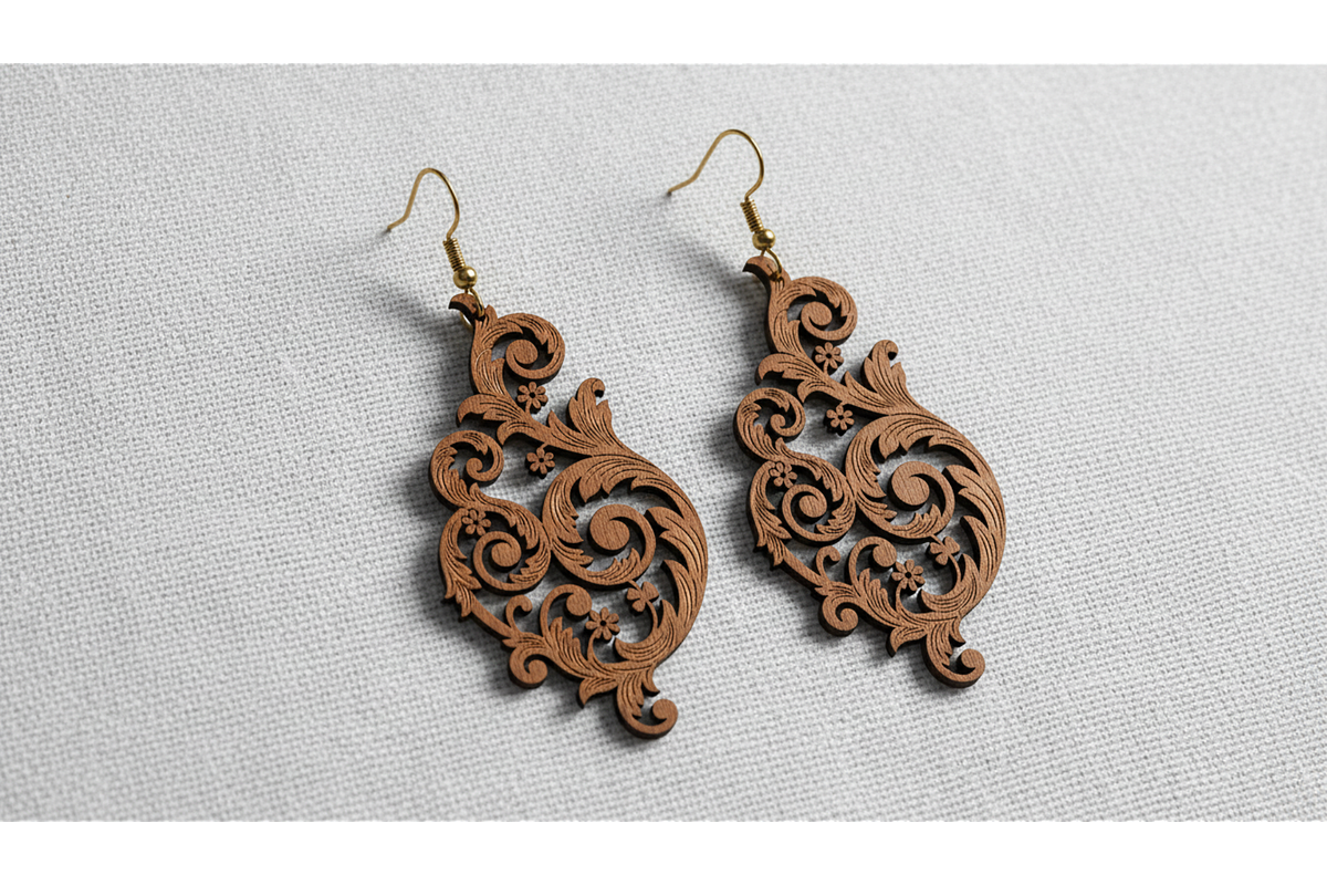 Flower Cut Earrings Pack, a Graphic by hafijul (Photo 11 of 11)