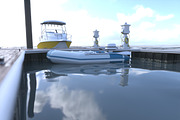 Marina - Boat Slips - Floating Dock, an Object 3D Model by RoHo Productions (Thumbnail 13 of 39)