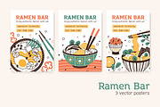 Ramen bar posters, a Food Illustration by Good Studio (Thumbnail 1 of 6)
