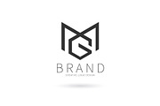 MG Letter logo, Monogram MG, a Branding & Logo Template by Logocreative (Thumbnail 3 of 3)
