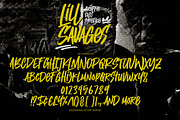 Lill Savages – Graffiti Typeface, a Handwritten Font by Gassstype (Thumbnail 6 of 8)