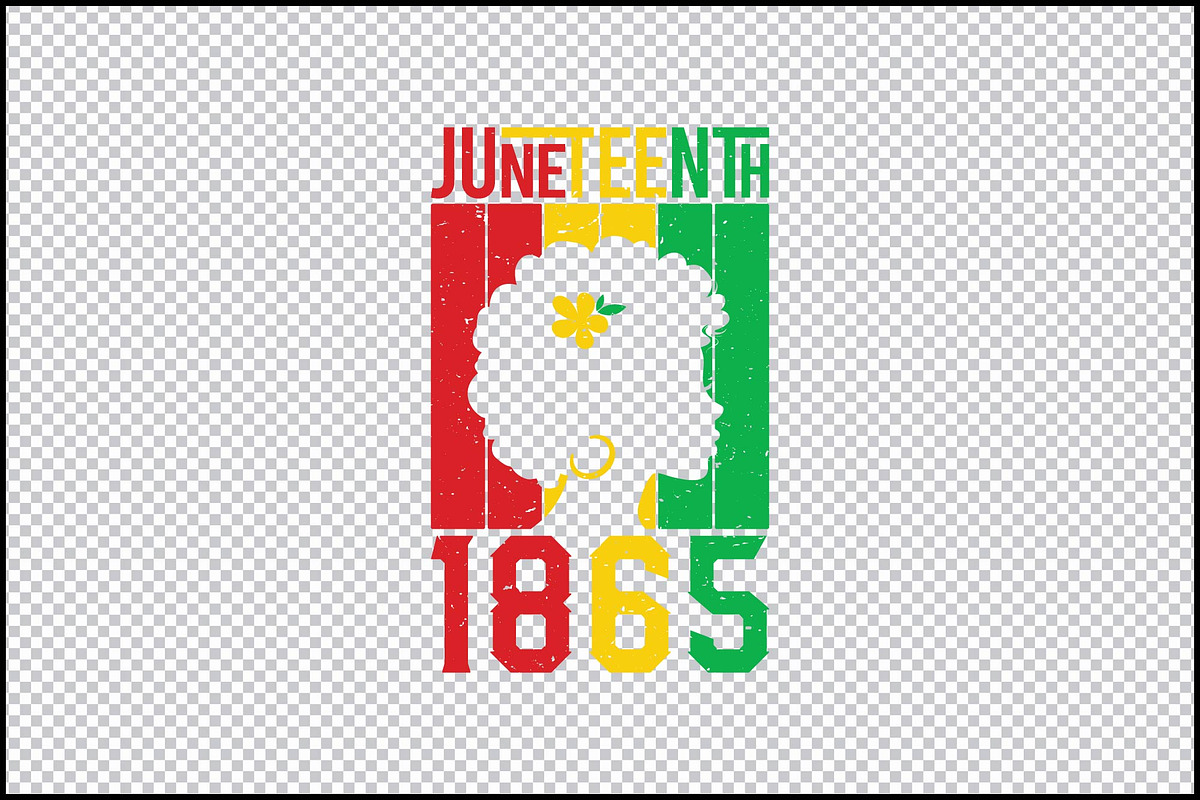 Juneteenth Woman Silhouette SVG, an Object Graphic by BeeCraftR (Photo 4 of 4)