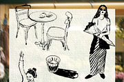 Summer days: Ink Illustrations, a Decorative Illustration by divanovskaya_nv (Thumbnail 14 of 19)