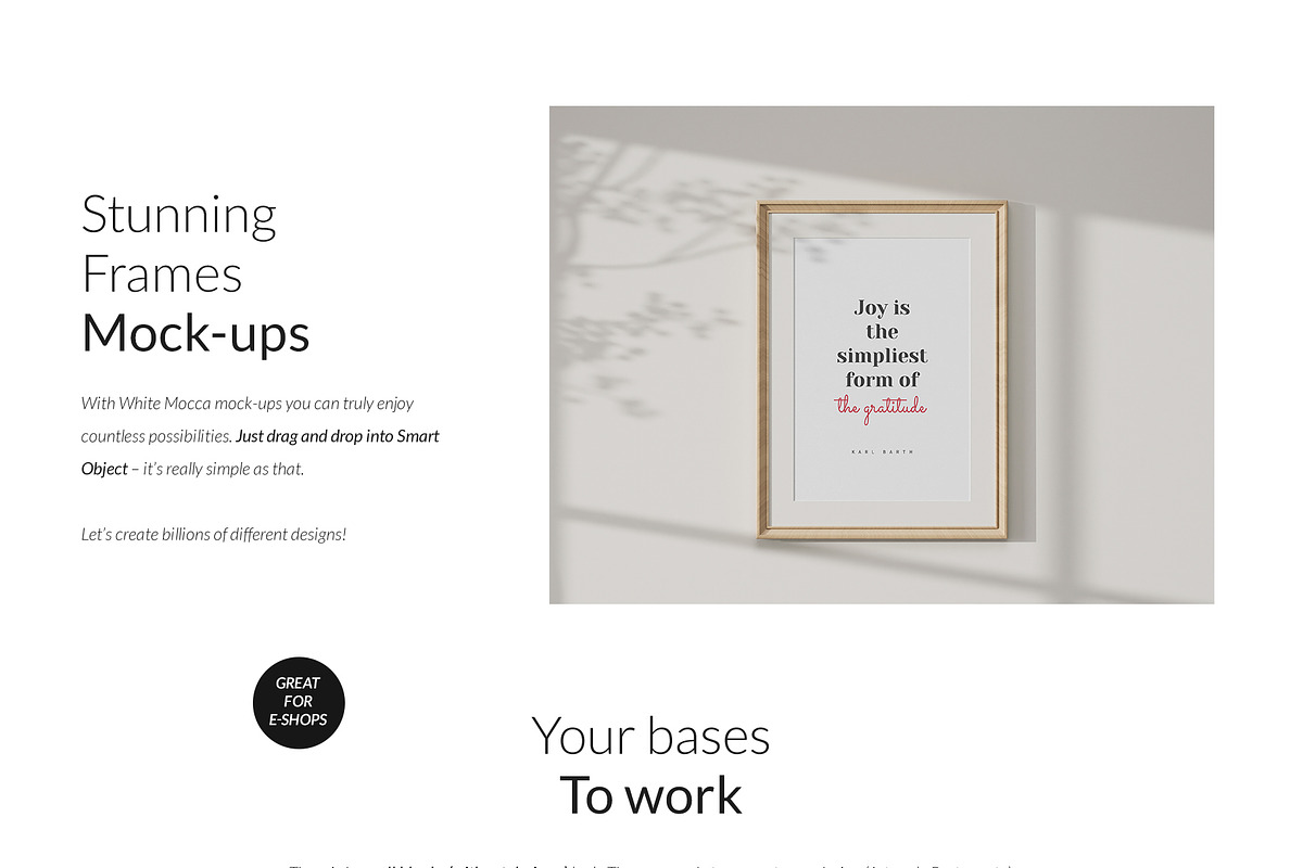 Frames Scenes 12xMock-ups E-shop, a Product Mockup by Mocca Mockups Store (Photo 2 of 5)
