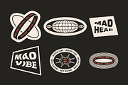 Editable Logo Badge Builder Set, a Poster Template by softulka (Thumbnail 5 of 9)