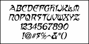 Mucha Revisited JNL, a Serif Font by Jeff Levine Fonts (Thumbnail 5 of 5)