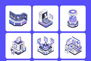 70 AI Isometric illustrations, a Technology Illustration by Vectors Market (Thumbnail 10 of 11)