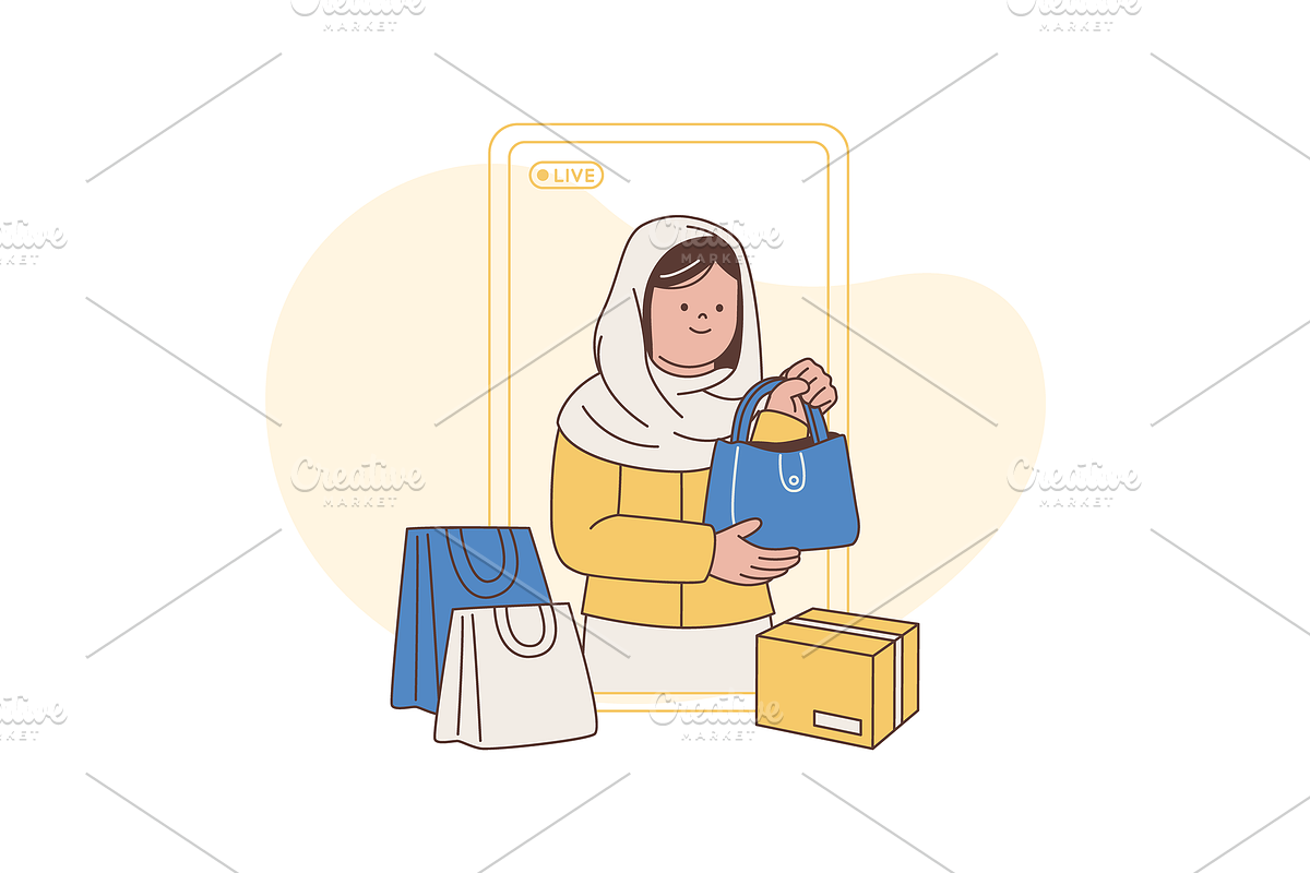 Live Stream & Podcast Illustration, an Object Graphic by Jump Studio (Photo 3 of 12)