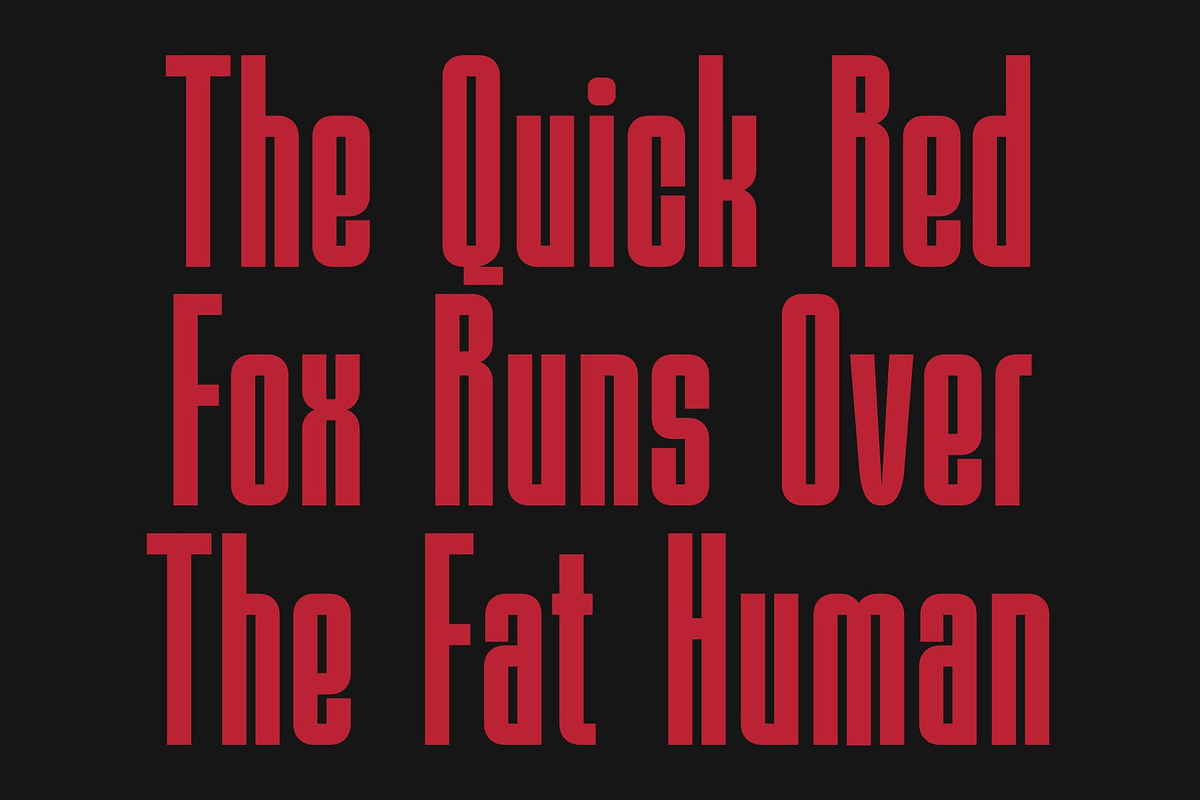 CS Gardner – Condensed Font, a Sans Serif Font by Craft Supply Co. (Photo 3 of 8)
