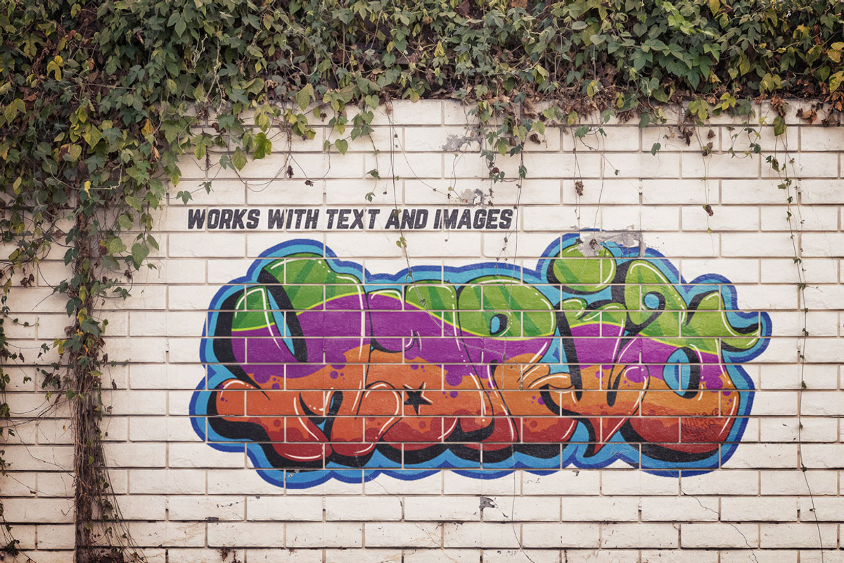 Urban Jungle Brick Wall Mockups Vol1, a Graphic by Design Panoply (Photo 2 of 5)