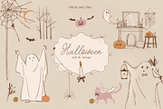 Halloween collection softy & vintage, an Object Graphic by DigARTbyHavroshka (Thumbnail 1 of 11)