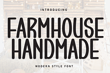 Farmhouse Handmade | Script Font
