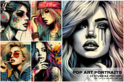 Pop Art Portraits, a Person Illustration by Digital Art Creations (Thumbnail 2 of 11)