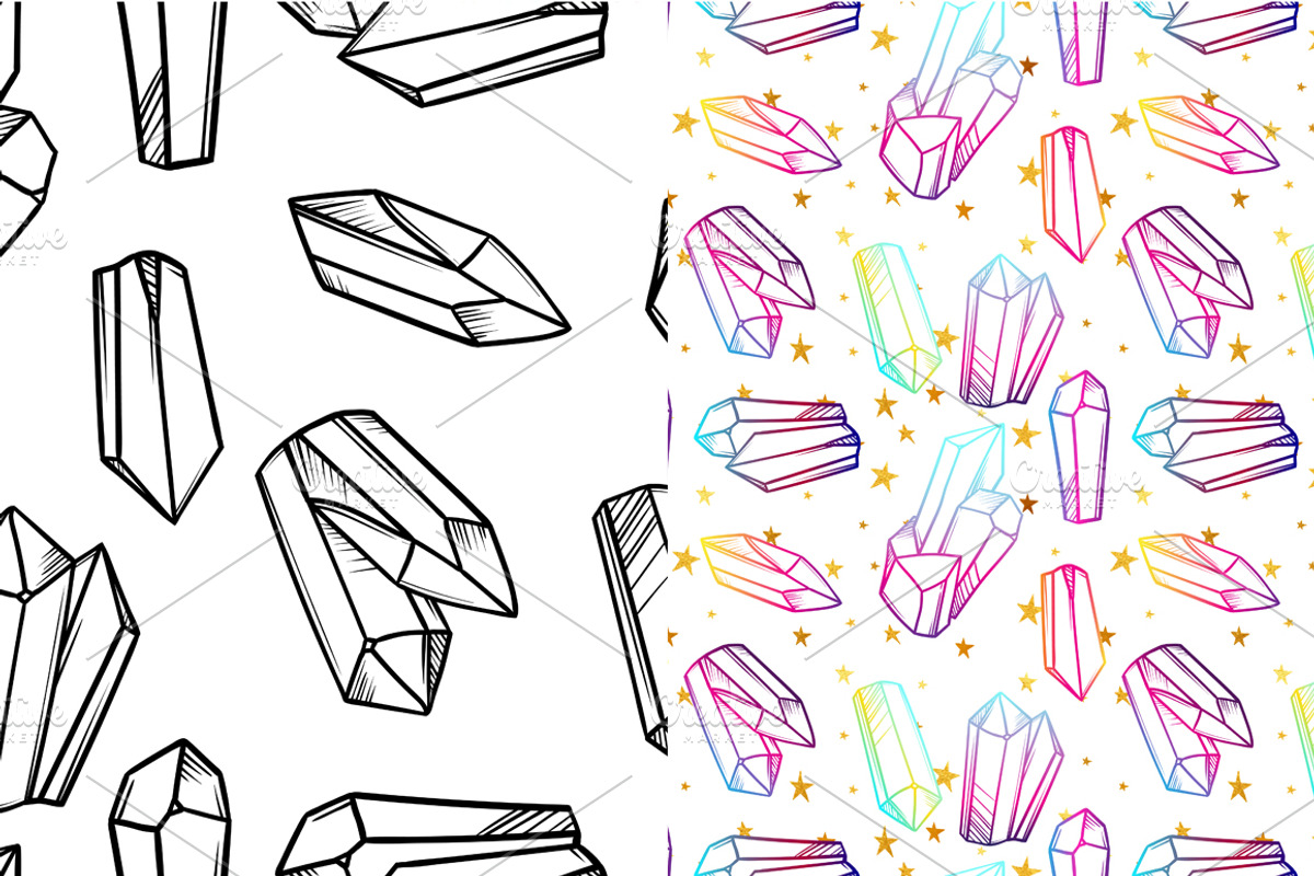 magic crystals, an Illustration by Vavavka (Photo 8 of 11)