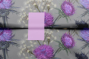 Dandelion wildflowers patterns set, a Seasonal Illustration by FleurArt (Thumbnail 4 of 11)