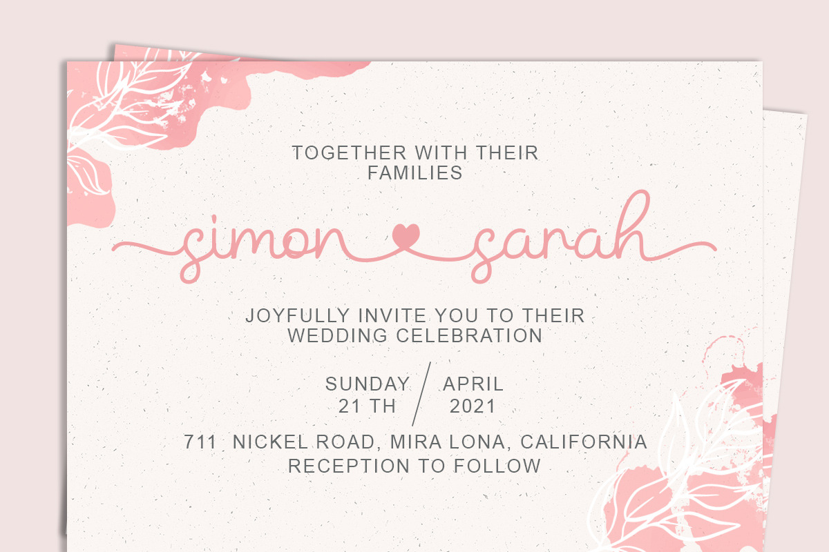 Simon and Sarah - Sophisticated Font, a Script Font by Littlehand (Photo 2 of 9)