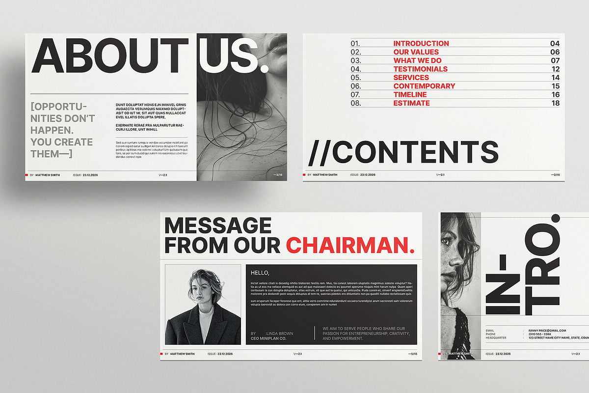 Proposal Presentation Template, a Presentation Template by ArtisanaAura (Photo 5 of 14)