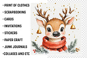 Christmas Stamp Clipart, a Transportation Illustration by SinaCreation (Thumbnail 3 of 9)