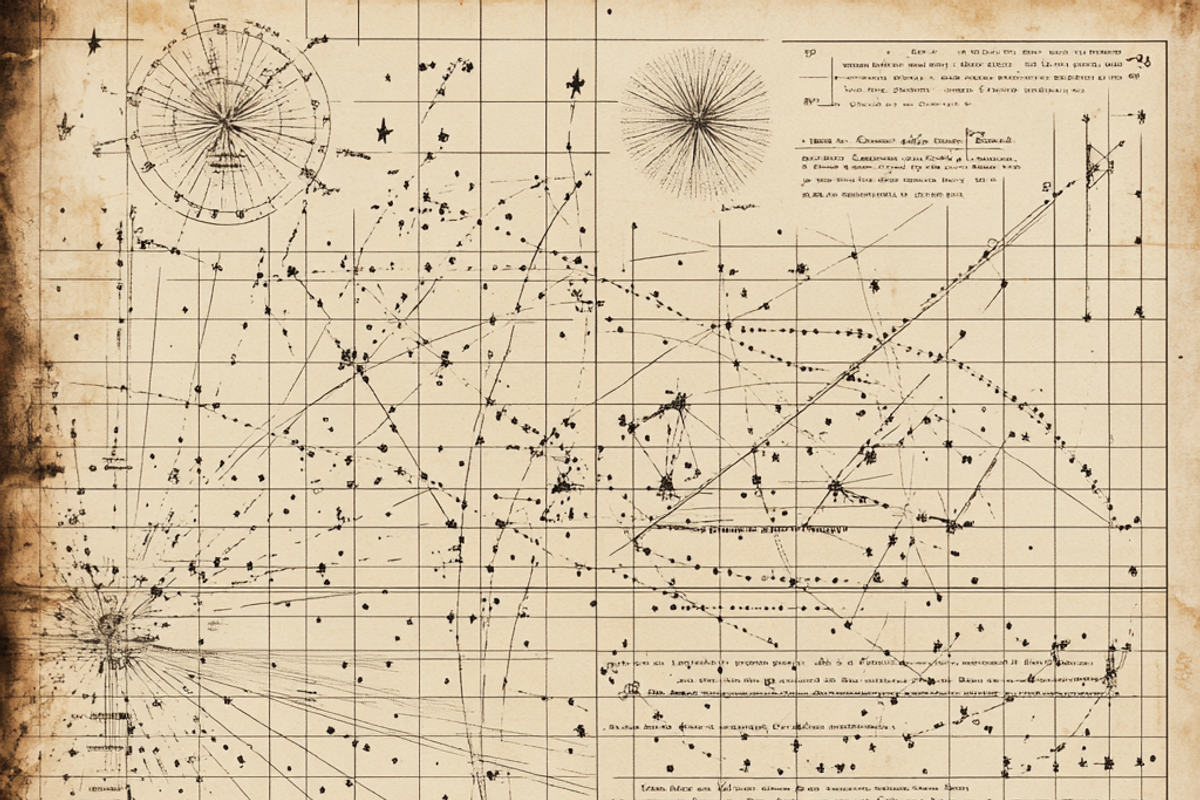 Astronomy Research Ledger Texture