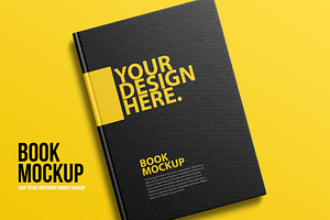 Book Cover PSD Mockup