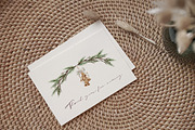 Gold Christmas Watercolor Clipart, a Decorative Illustration by Beigetime (Thumbnail 18 of 18)