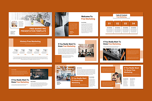 Free Marketing - PowerPoint Template