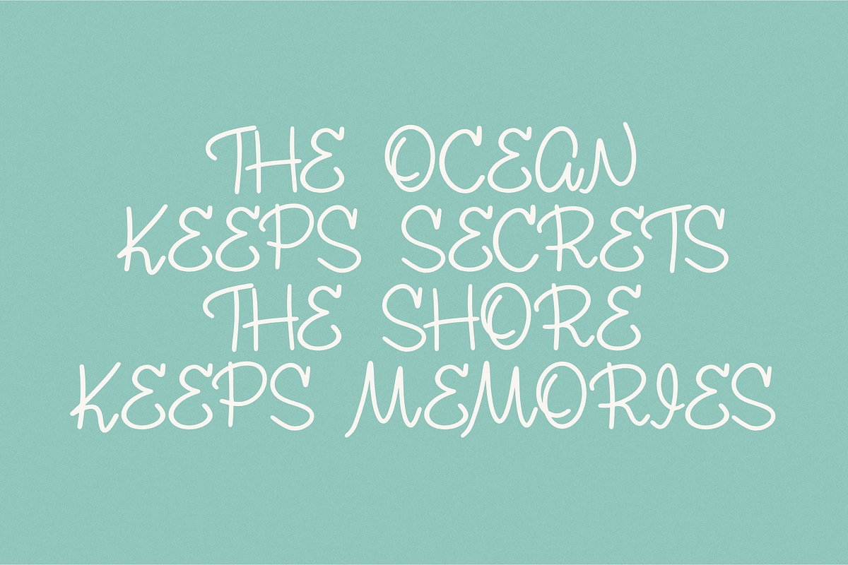 Playwrite, a Handwritten Font by Dm Studio (Photo 5 of 9)