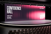 Conference Hall Stage Mockup, an Advertising Mockup by Claymoon Lab (Thumbnail 3 of 3)