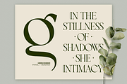 GC Begia - Modern Luxury Typeface, a Serif Font by Glyphonic (Thumbnail 10 of 15)