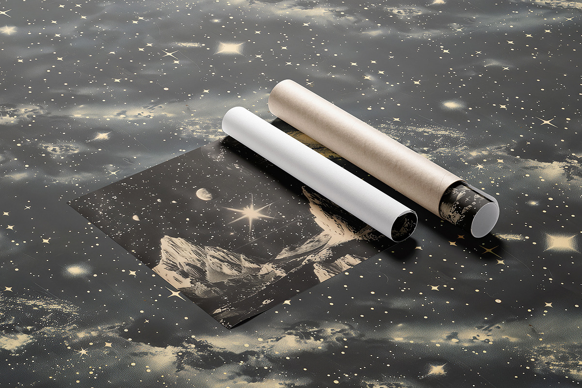 Astronomy Patterns & Prints, a Pattern Graphic by Ninterints (Photo 13 of 17)