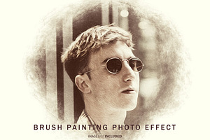 Brush Painting Photo Effect