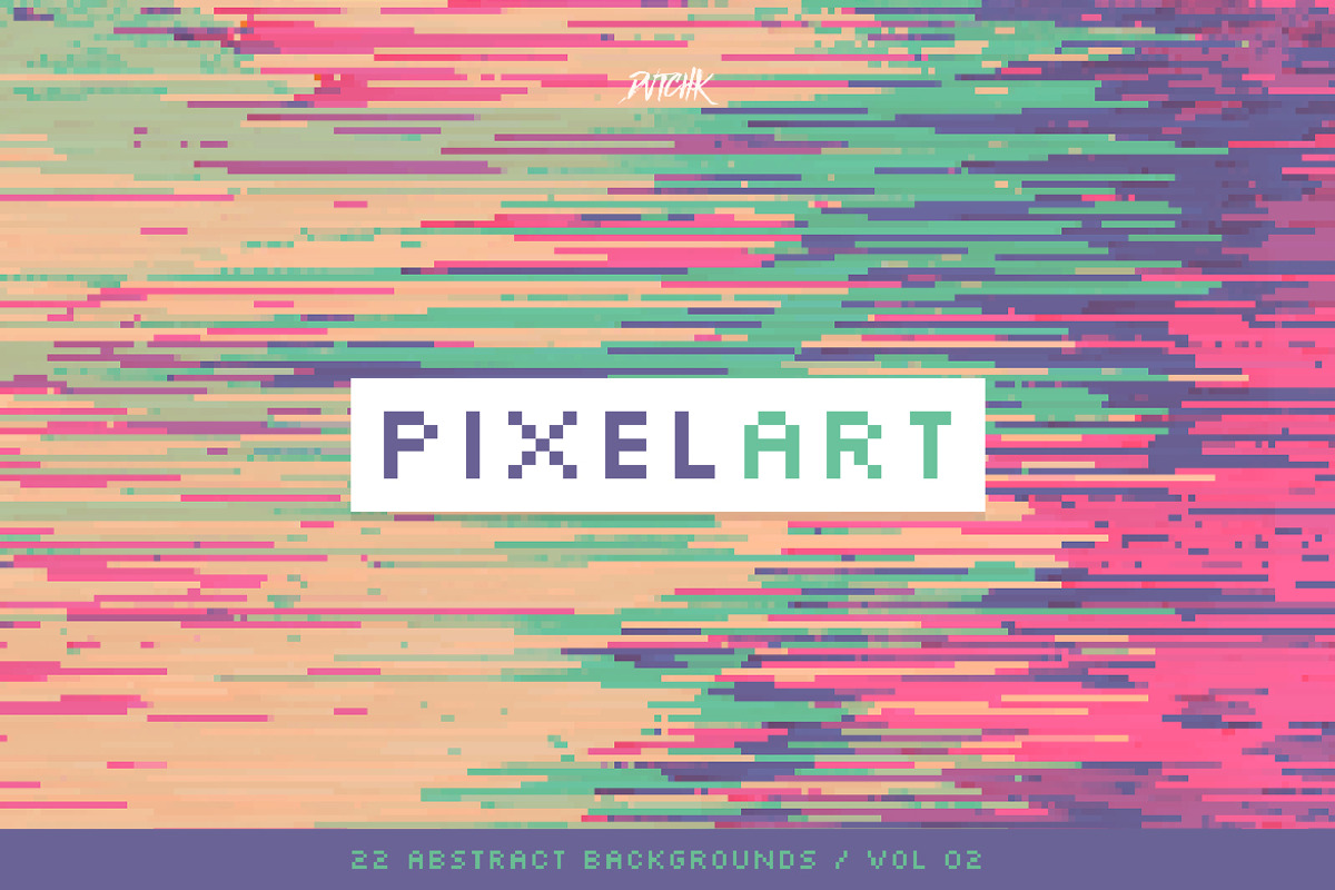 Pixel Art Colorful Backgrounds V02, a Graphic by dvtchk (Photo 7 of 7)