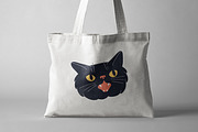 Funny cats set + seamless pattern, an Animal Illustration by Good Studio (Thumbnail 9 of 9)