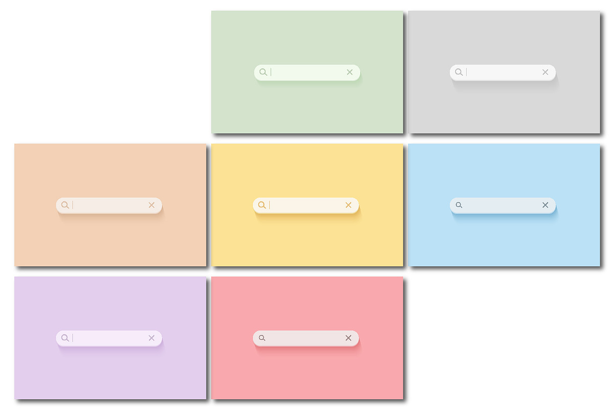 Search bar - user interface, a Templates & Theme by KeronnArt (Photo 2 of 6)