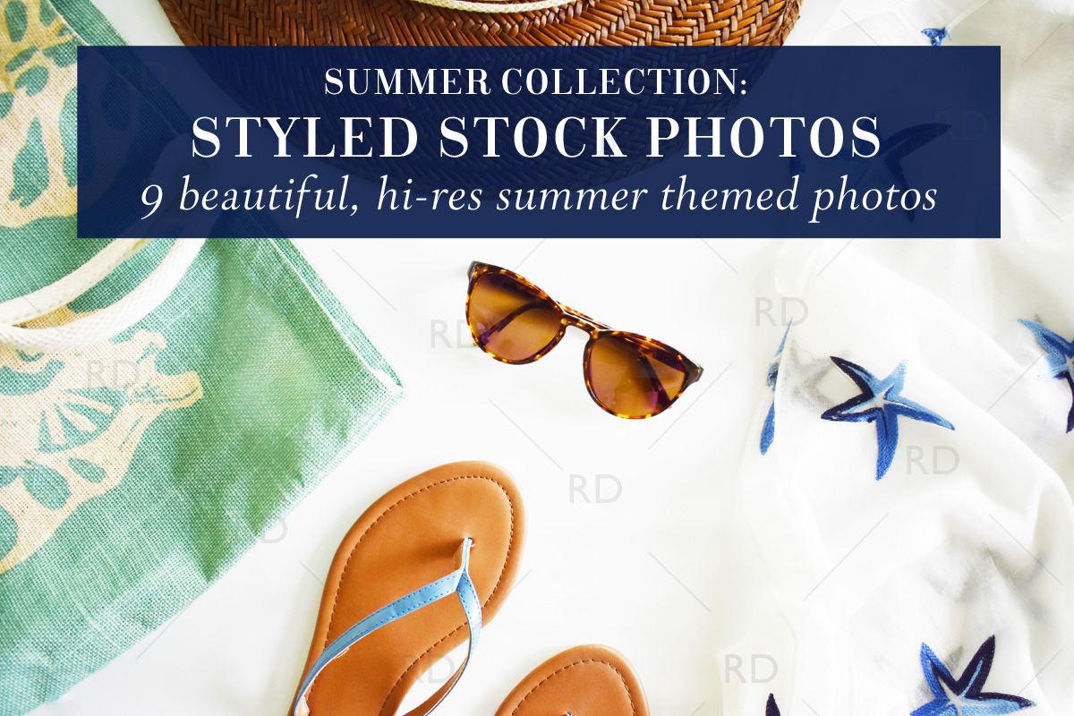 Styled Stock Photography: Summer, a Print Template by RissDesign (Photo 1 of 3)