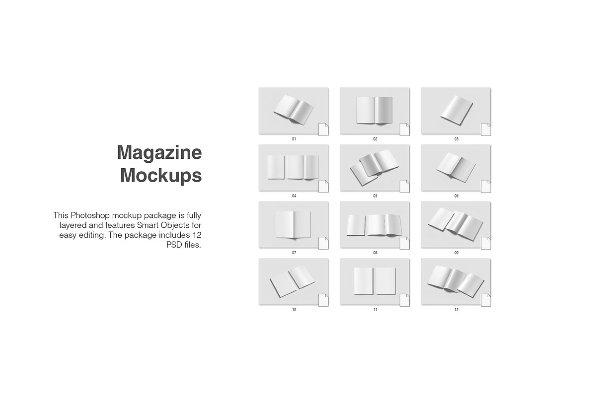 A4 Magazine Mockup Kit, a Books & Magazine Mockup by graphiccrew (Photo 16 of 16)