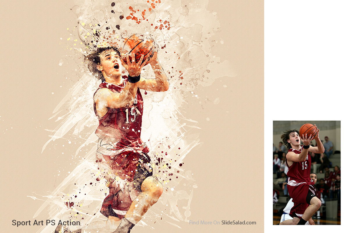 Sport Modern Art Photoshop Action, an Action Add-On by SlideSalad (Photo 11 of 21)